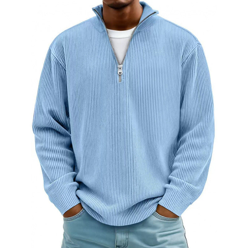 Men's Stylish Sweatshirt with Zipper Mune Fashion