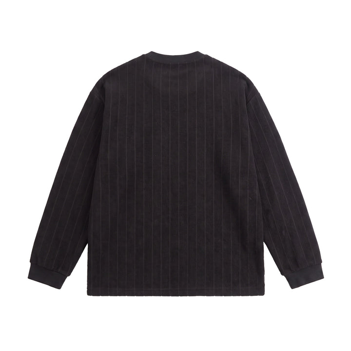 Unisex Ribbed Oversize Sweater with Raglan Sleeves and Metal Logo Mune Fashion