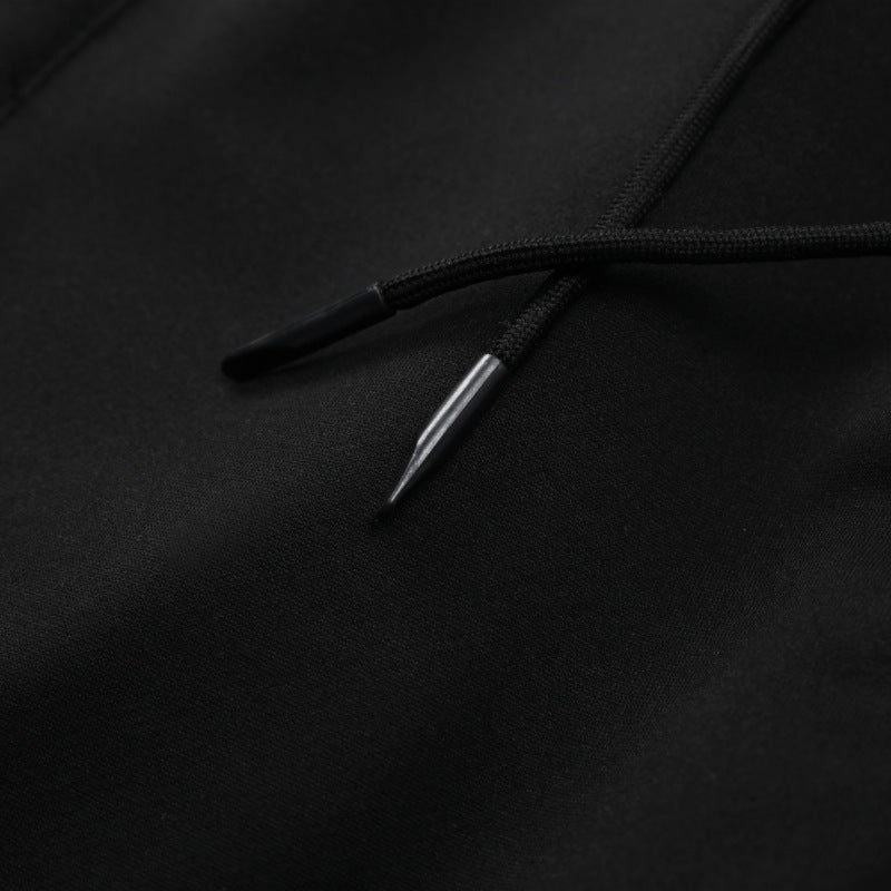 Men's Slim-Fit Jogging Pants with Elastic Ribbed Waistband, Drawstring and Zipper Pockets Mune Fashion