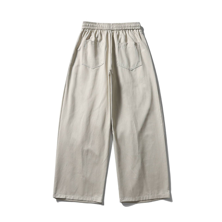 Women's Wide Culotte Pants with High Elastic Waistband and Drawstring Mune Fashion