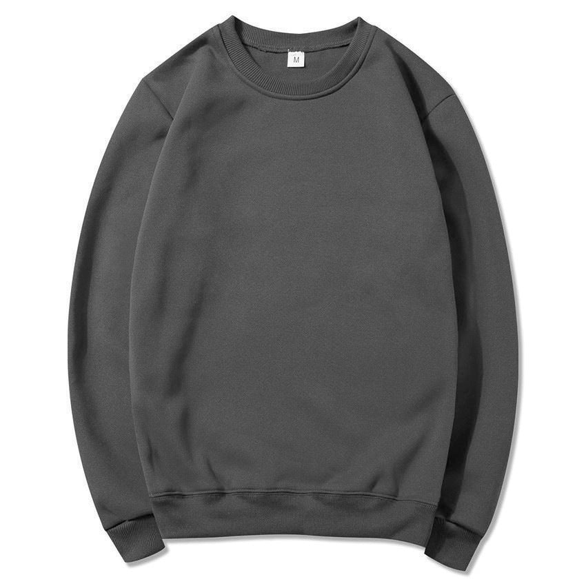 Unisex timeless crew neck sweater without hood with brushed inner side and reinforced neck Mune Fashion