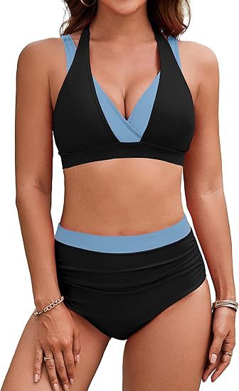 Women's sport bikini with high waistband Mune Fashion