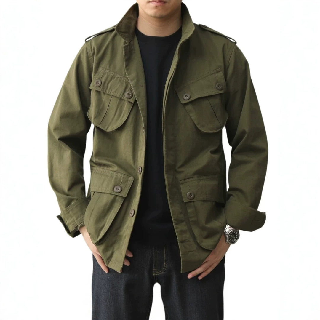 Men's utility jacket with large pockets