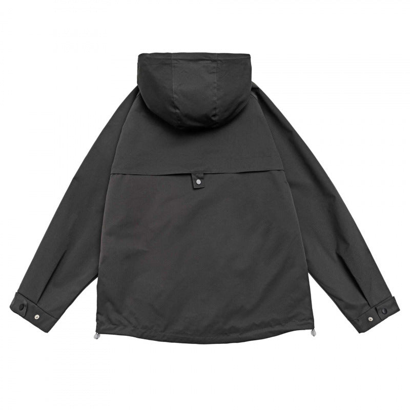 Unisex Oversized Utility Parka with hood, concealed front placket and multifunctional pockets Mune Fashion