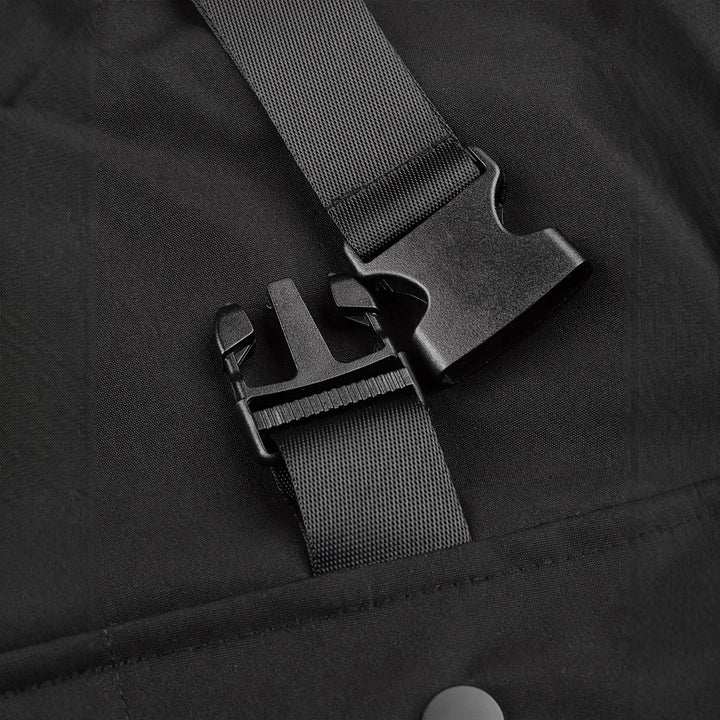 Men's utility bomber jacket with chest flap pockets, shoulder straps, and ribbed cuffs Mune Fashion