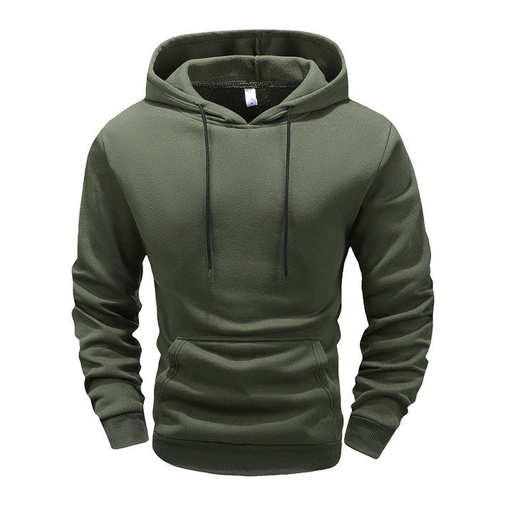 Men's Comfortable Hoodie with Kangaroo Pocket