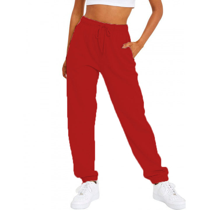 Women's casual joggers with high comfort waistband, adjustable drawstring, and deep side pockets Mune Fashion