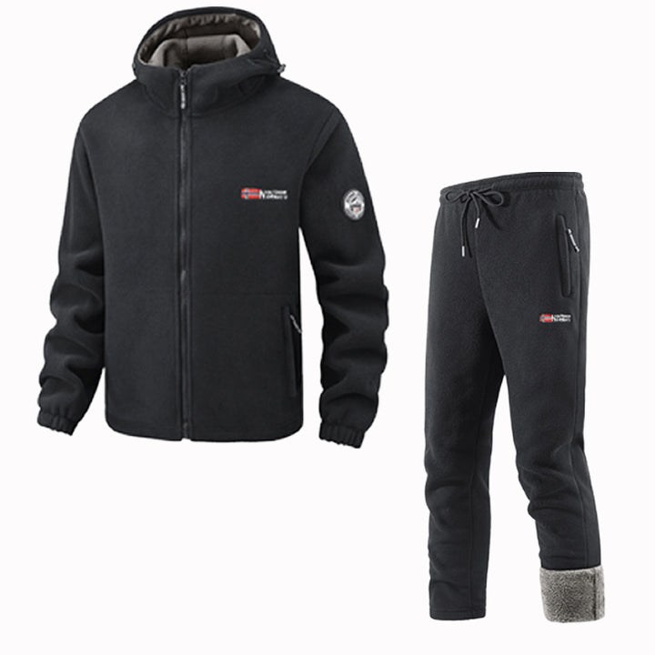 Women's Fleece Jacket and Jogging Pants Set Mune Fashion