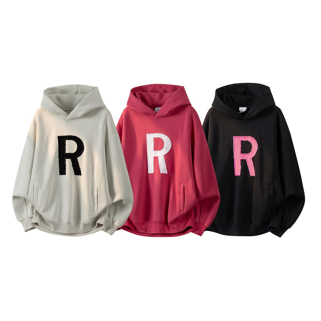 Unisex Oversize Hoodie with handwritten graphic print, kangaroo pocket & ribbed hem Mune Fashion