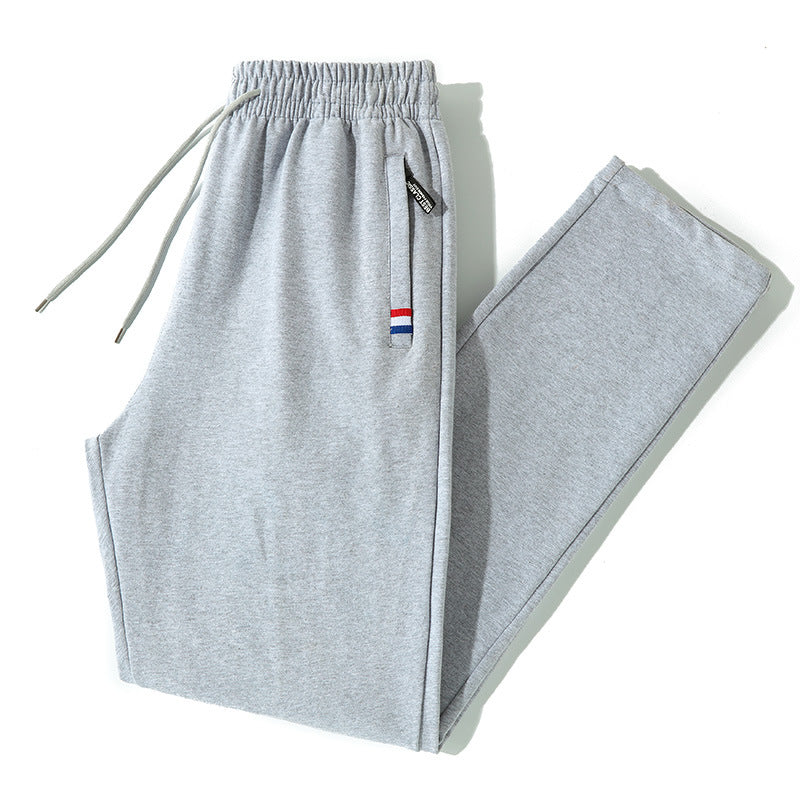 Men's tapered joggers with drawstring, zip pocket & ribbed cuffs Mune Fashion