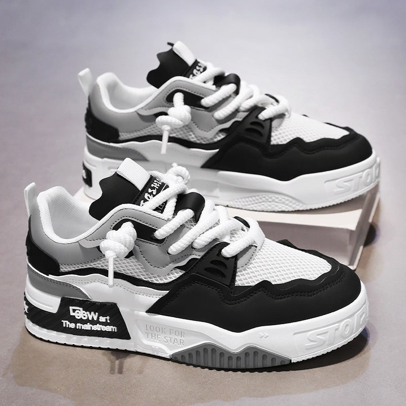 Men's Sporty Sneakers with Cushioned Sole Mune Fashion