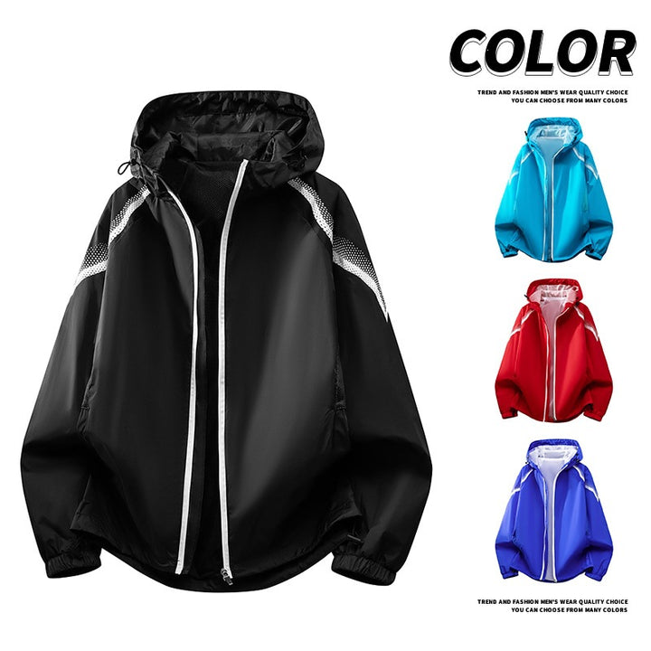 Men's Lightweight Functional Jacket with Hood Mune Fashion