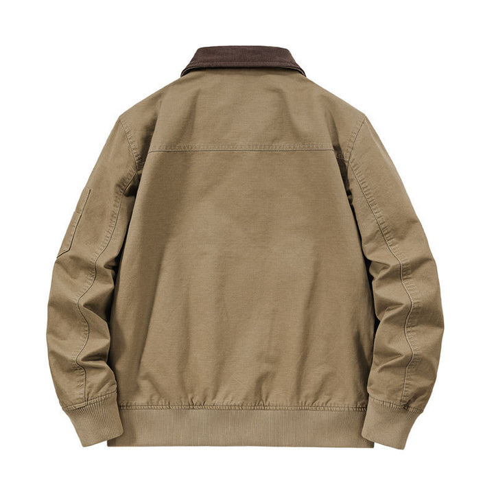 Men's Cord Collar Field Jacket Mune Fashion