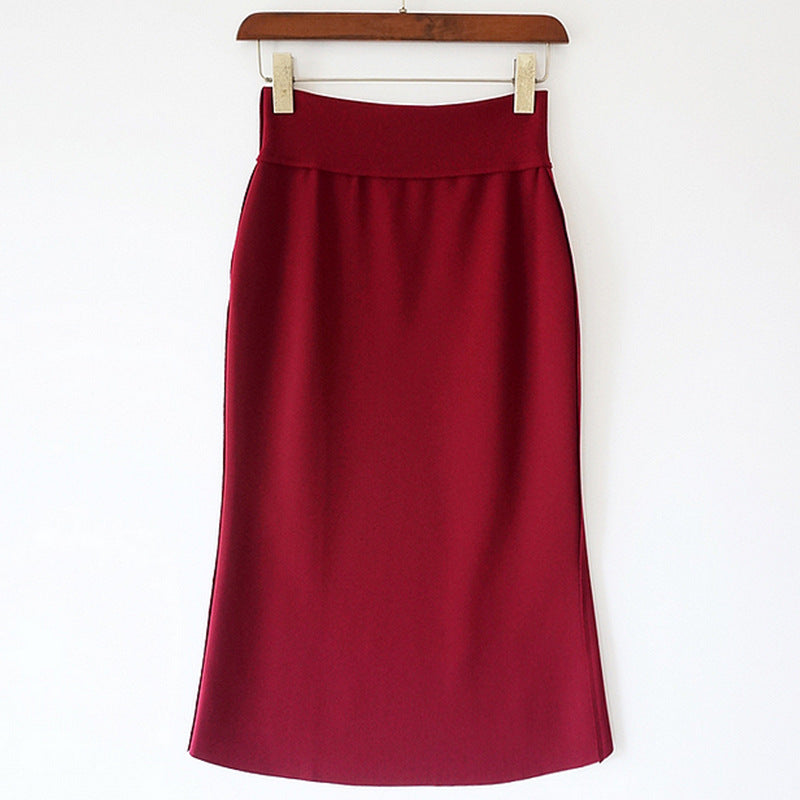 Women Elegant, fitted A-line skirt Mune Fashion