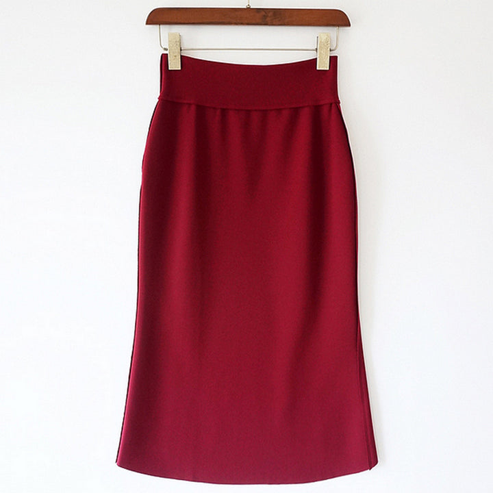 Women Elegant, fitted A-line skirt Mune Fashion