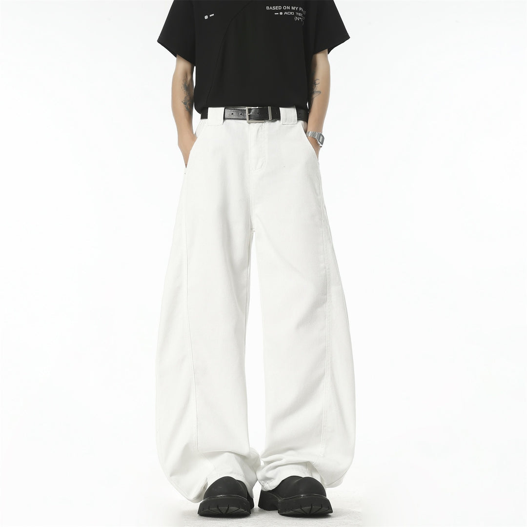 Women Loose-Fit High-Waist Pants Mune Fashion