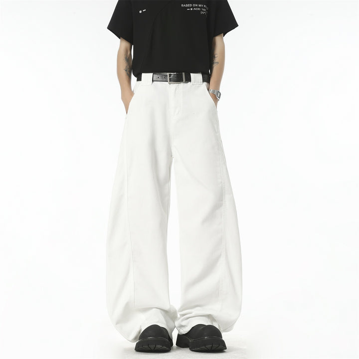 Women Loose-Fit High-Waist Pants Mune Fashion