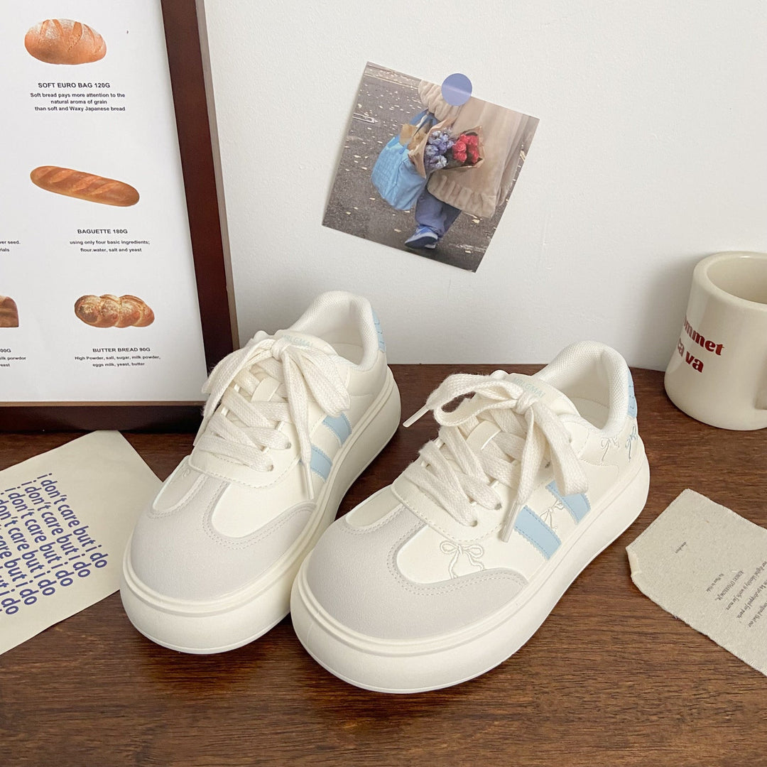 Women's platform sneakers with playful design details and comfortable cushioning Mune Fashion