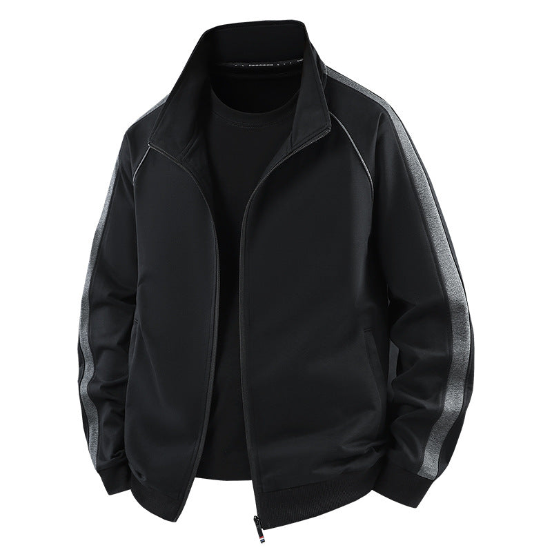 Men's Lightweight Casual Training Suit Set with Zip Jacket, Elastic Waistband & Zip Pockets Mune Fashion