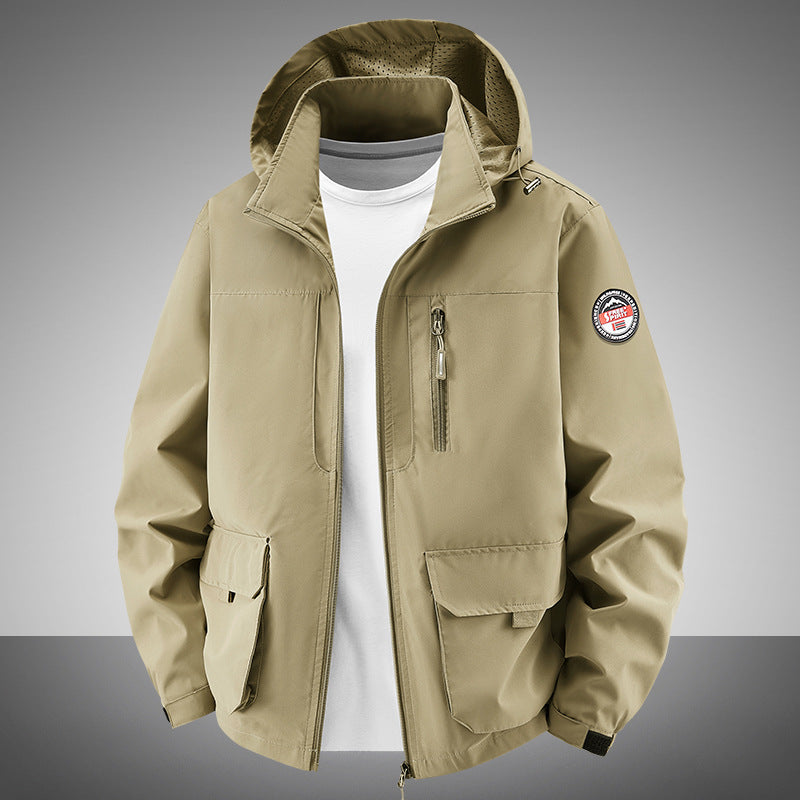 Men's Robust Transitional Jacket with Practical Pockets Mune Fashion