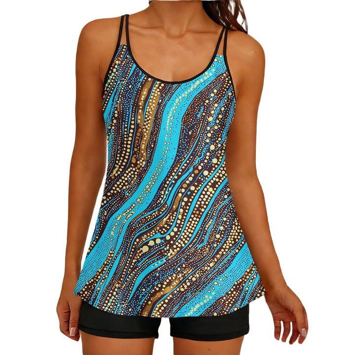 Damen Sportliches Tank-Top mit Shorts Echo Archiv