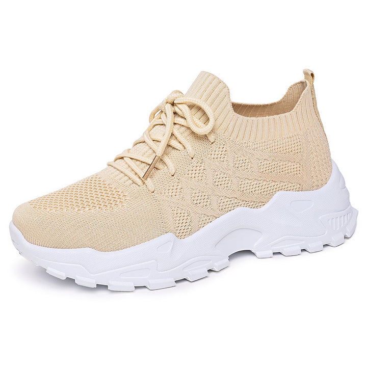 Women High-Performance Running Shoes with Flexible Knitted Upper Mune Fashion