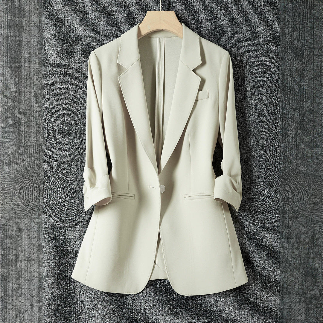 Ladies Elegant Blazer with Casual Cut Mune Fashion 1789268885