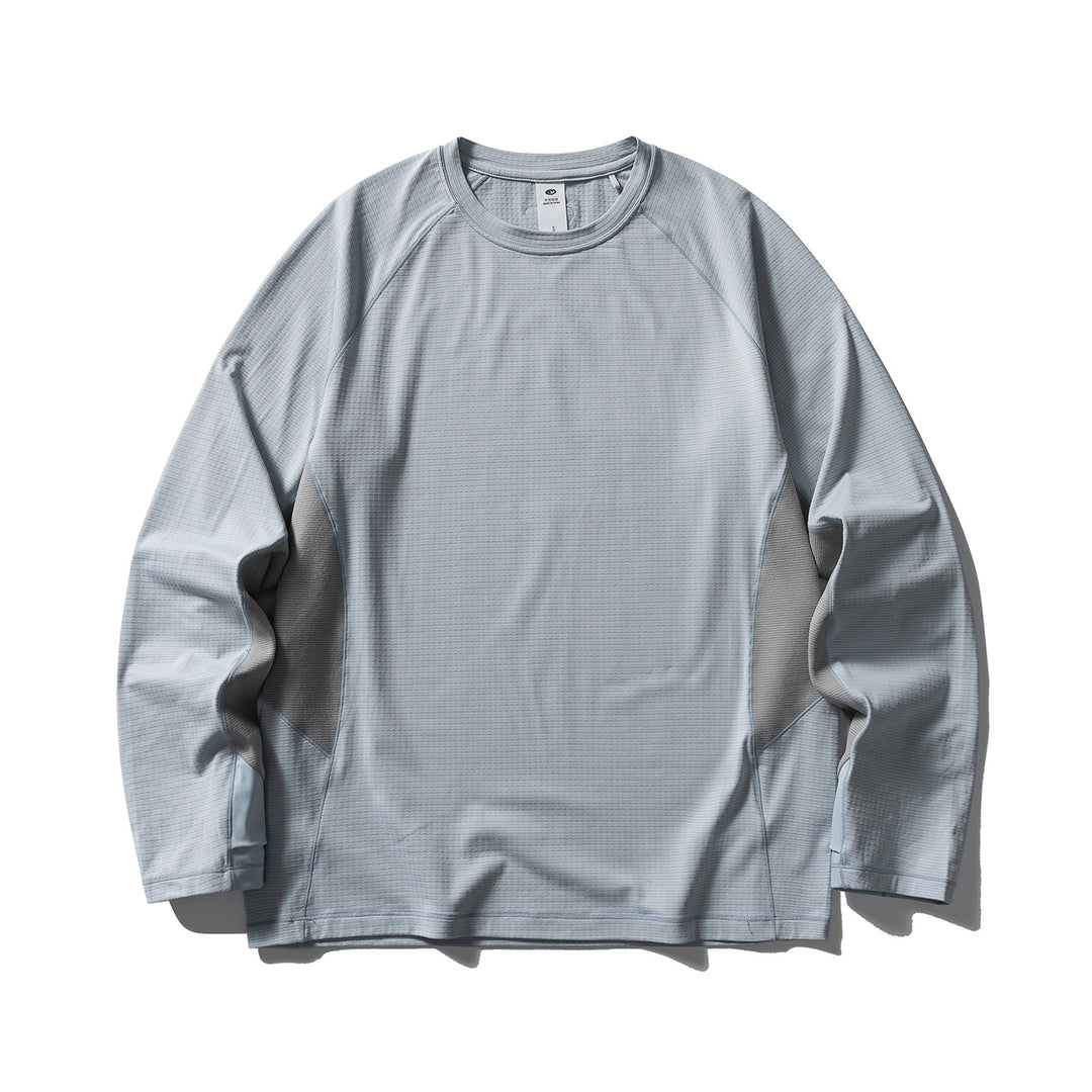 Unisex Structured Long Sleeve Thermal Layer with Raglan Sleeves and Side Ventilation Panels Mune Fashion