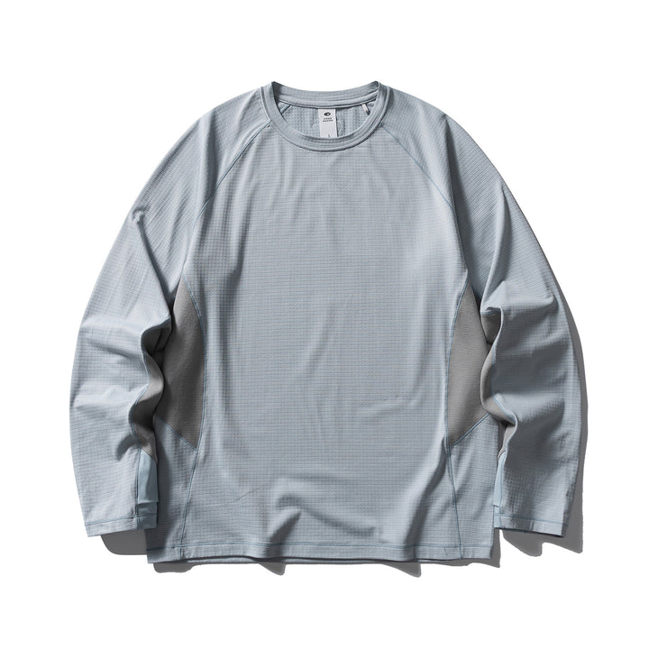Unisex Structured Long Sleeve Thermal Layer with Raglan Sleeves and Side Ventilation Panels Mune Fashion