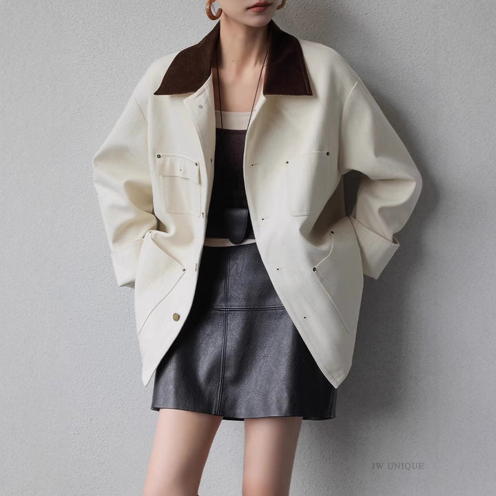 Women's transitional jacket with modern design Mune Fashion