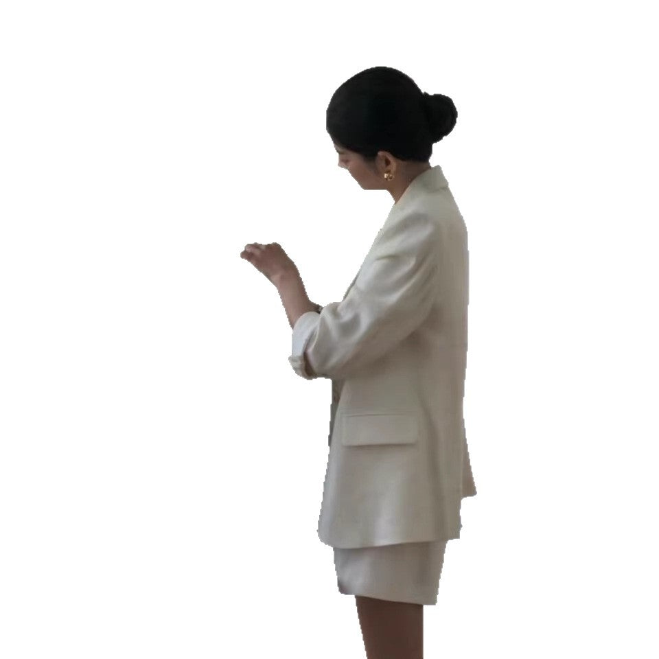 Ladies Elegant Linen Jacket Drune