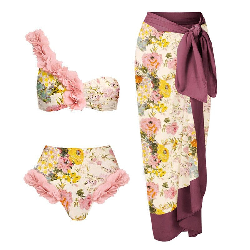 Women’s swimsuit and wrap skirt set Mune Fashion