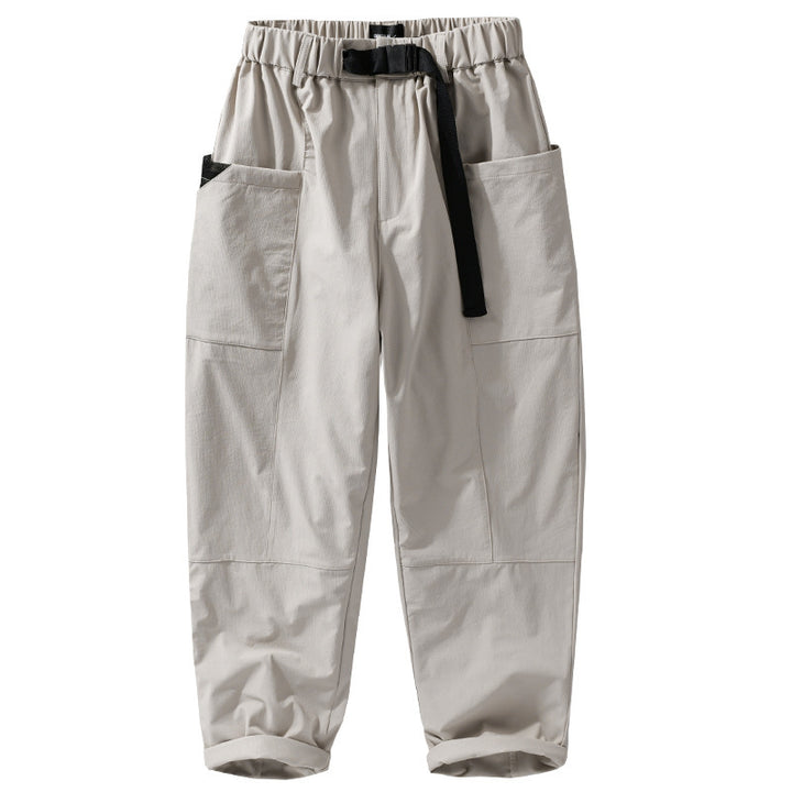 Men's Loose Utility Cargo Pants in Relaxed Fit with Patch Pockets Mune Fashion
