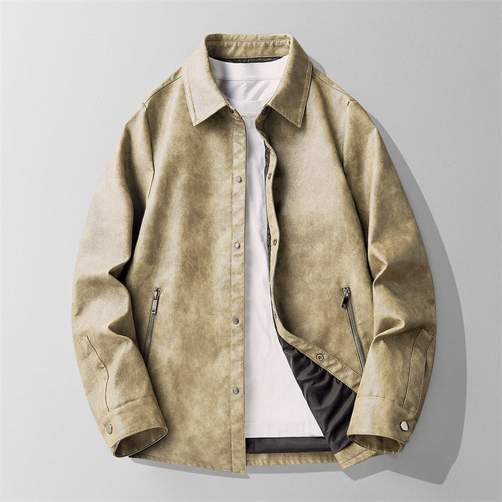 Men's Fashion Leather Jacket Mune Fashion 1787797546