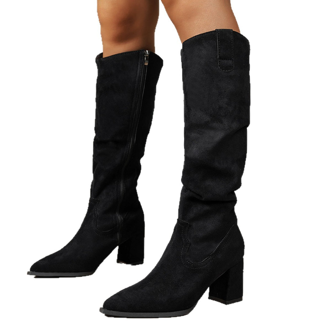 Women's Classic and Elegant Over-the-Knee Boots Mune Fashion