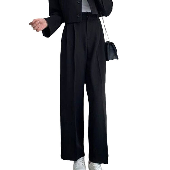 Women High-Waisted Summer Trousers Mune Fashion