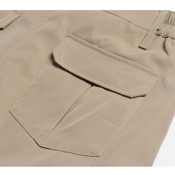 Men's Comfortable Cargo Pants with Elastic Cuffs Mune Fashion