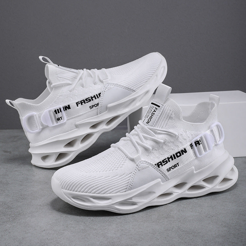 Unisex Knitted Sock Sneaker with Perforated Waffle Air Sole Mune Fashion