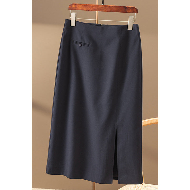 Ladies Elegant, high-necked pleated skirt Mune Fashion