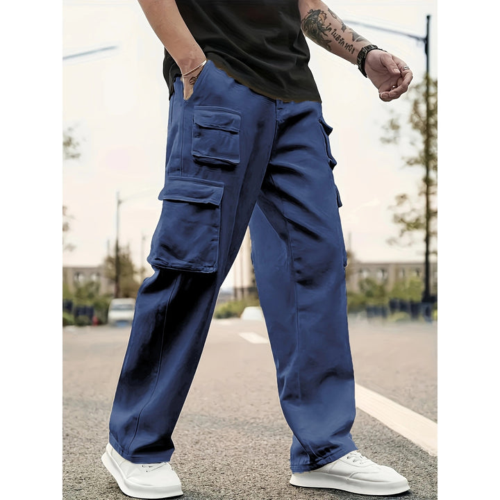 Men's Fashion Cargo Pants with Practical Zipper Pockets Mune Fashion