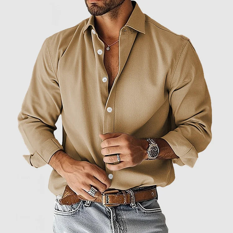 Men's Fashion Long Sleeve Shirt