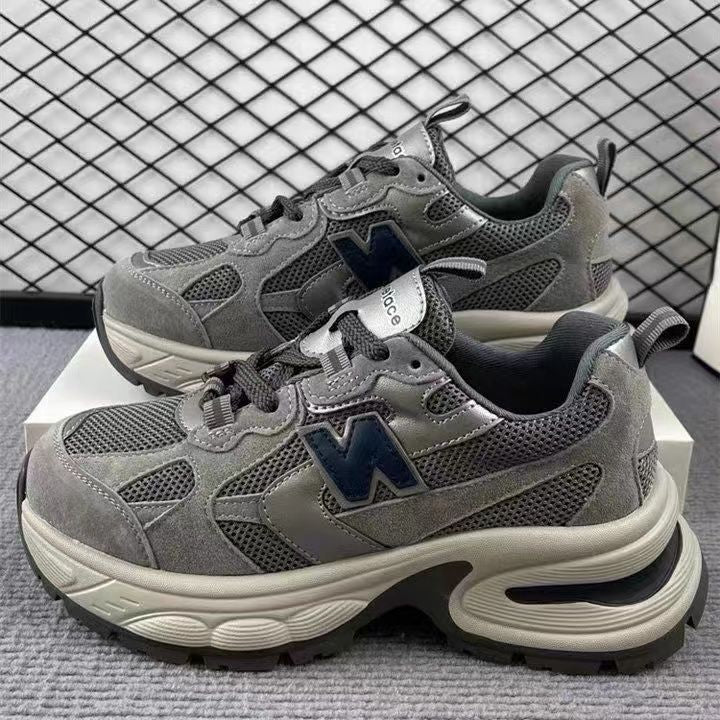 Women's Athletic Sneakers with Breathable Upper Material and Cushioning Sole Mune Fashion