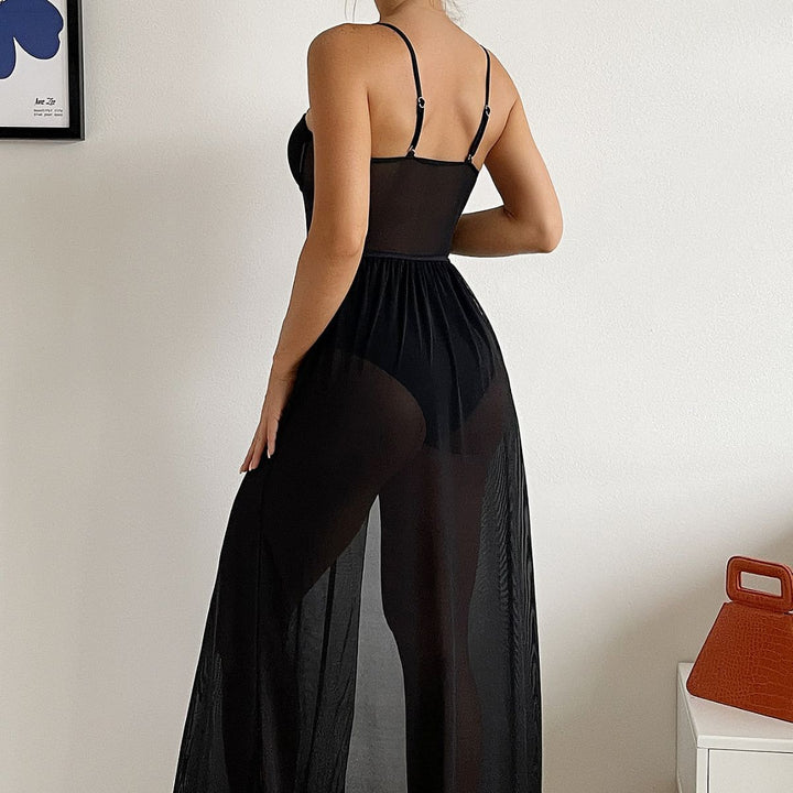 Women Transparent Summer Dress Mune Fashion