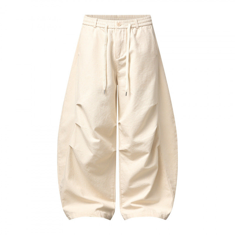 Unisex Oversize Balloon Pants with drawstring waistband and boxy silhouette Mune Fashion