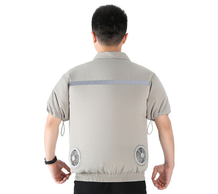 Unisex at twelve volt fan double set with Y connection cable for ventilation jacket Mune Fashion