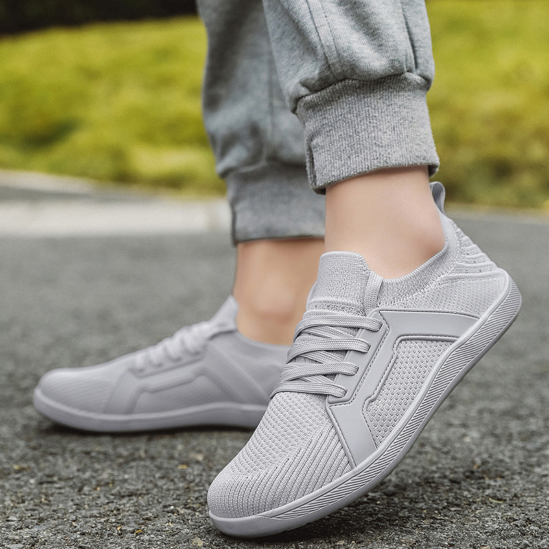 Men's urban knitted casual sneakers with elastic slip-on shaft, thermoplastic side reinforcement, and shock-absorbing lightweight sole Mune Fashion