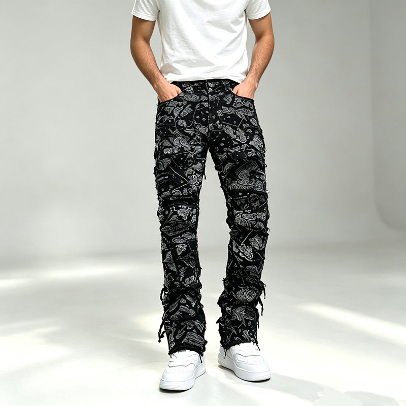 Men's Stylish Cargo Pants with Versatile Pattern Mune Fashion