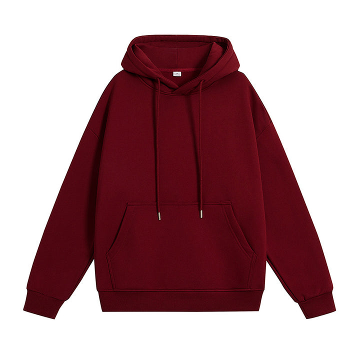 Unisex Oversize Hoodie with Kangaroo Pocket and Drop Shoulder Drune