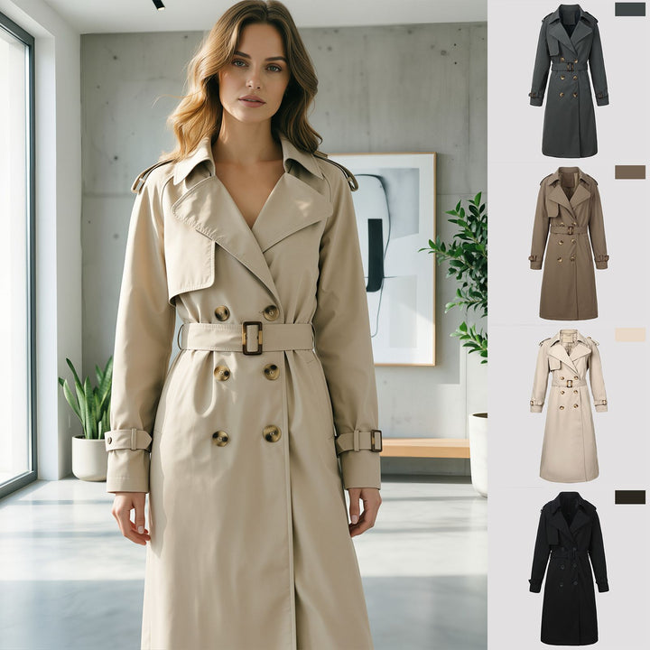 Women modern trench coat Mune Fashion