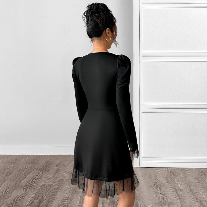Ladies Elegant Dress Mune Fashion